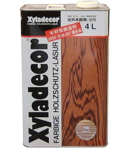 キシラデコール　パリサンダ　４リットル Amazon | 日本エンバイロ キシラデコール/高性能木材保護着色塗料
